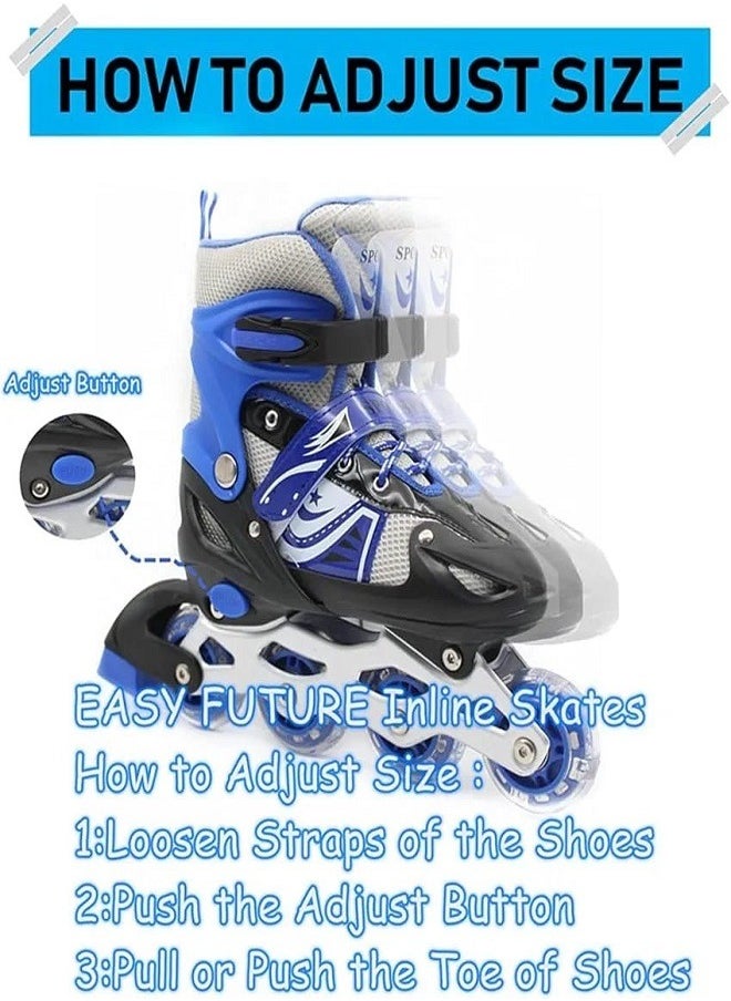 Generic Roller Wheel with Flashing Colored Wheels For Kids Size 31-34 Model  - Image 4