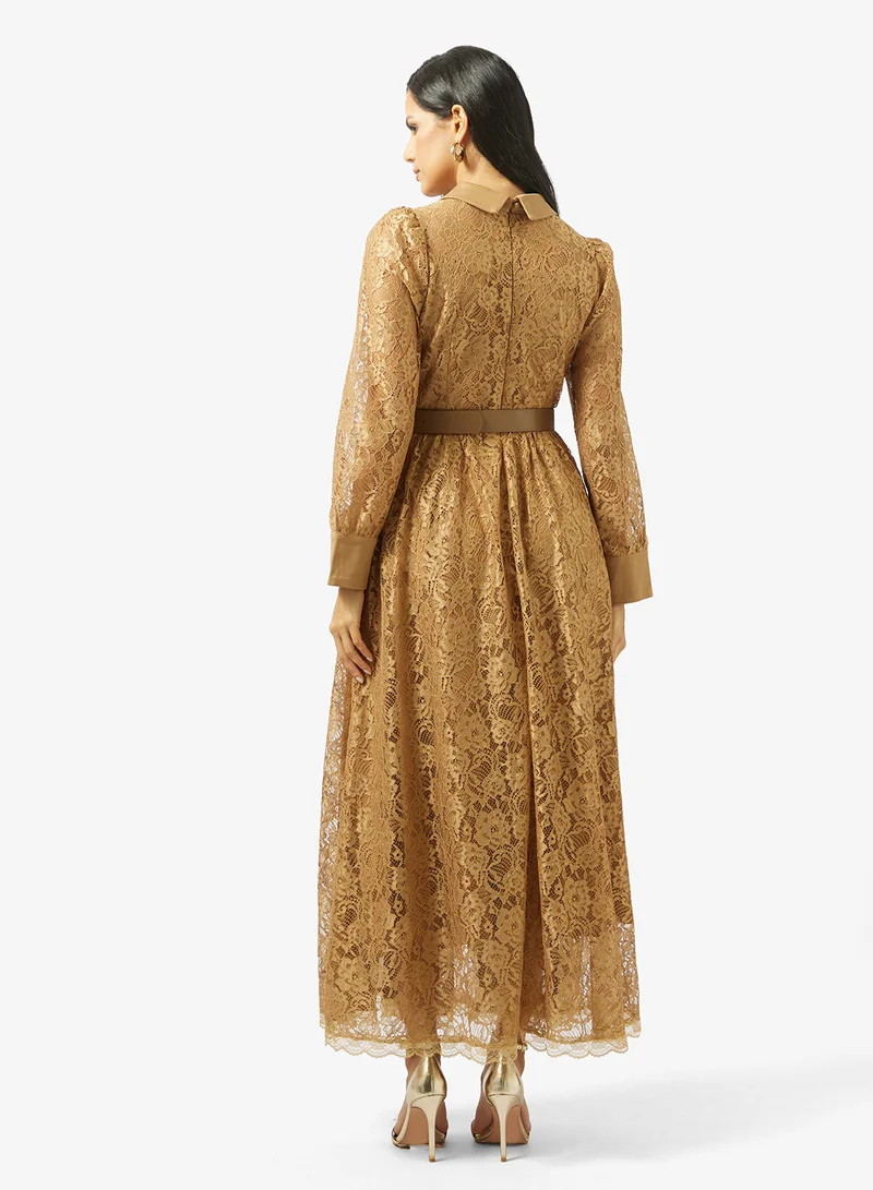 خزانة Lace A-line Dress