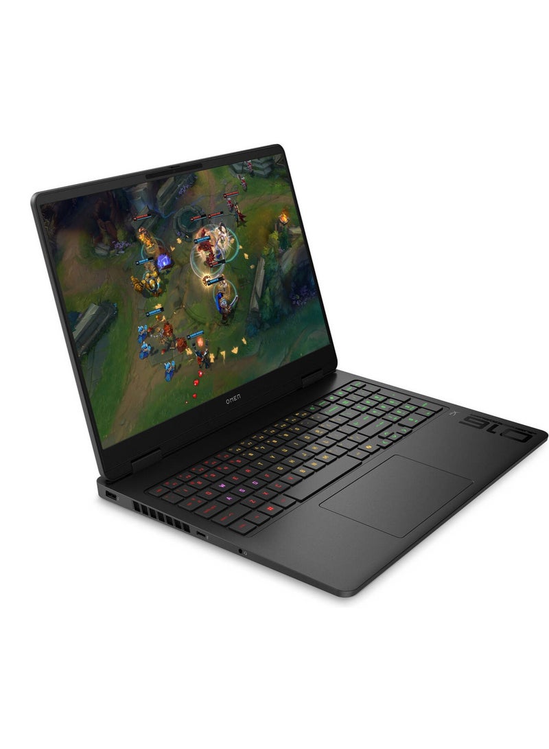 HP لابتوب ألعاب OMEN 16-ap0053dx بشاشة 16 إنش 2K IPS 144Hz، مع معالج AMD Ryzen 9 8940HX/32GB RAM/1TB SSD/GeForce RTX 5060 8GB/Windows 11 - Image 2