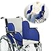 KAVIL Lateral Support for Wheelchair Chair Lateral Support Cushion for Elderly Wheelchair LShape Padded for Help Prevent Leaning to One Side Patient Assistance Body Positioner 1 Pair - Image 1