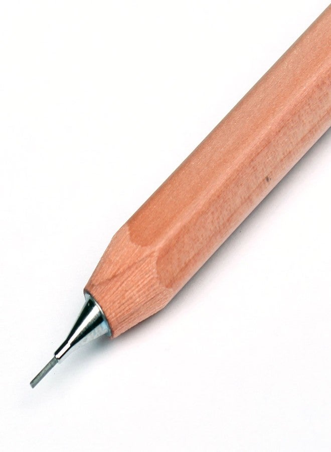 كتابوشي قلم رصاص ميكانيكي من نوع Kitaboshi Woodcase Note W-300R، 0.5 مم (عبوة من 3 أقلام رصاص) - Image 4