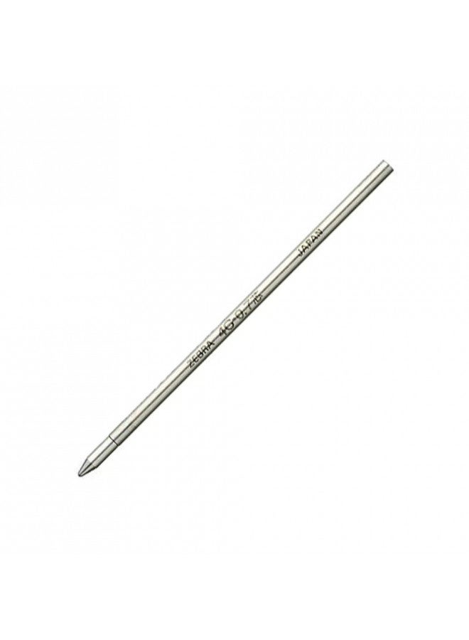 Zebra Oil-Based Ballpoint Pen Refill for Sharbo X, Minna, SL-F1, for Tia500, Workdash, Black Ink, 0.7mm Point (BR-8A-4C-BK)