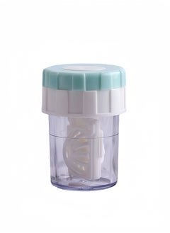 Generic Manually Contact Lens Washer Cleaner Plastic Lens Cleaner Case transparent  - Image 1