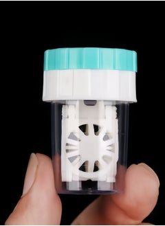 Generic Manually Contact Lens Washer Cleaner Plastic Lens Cleaner Case transparent  - Image 4