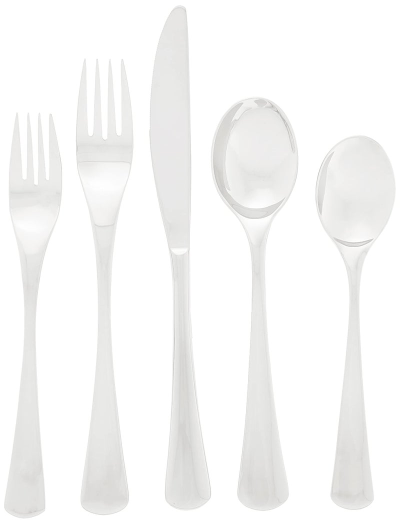 Ginkgo International Mariko 20-Piece Stainless Steel Flatware Place Setting, Service for 4 - Image 5