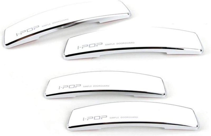 Allure Auto® I-POP Slim Door Edge Bumper Protector Guard White Chrome Coat (4 pcs) for BMW 1 Series - Image 4