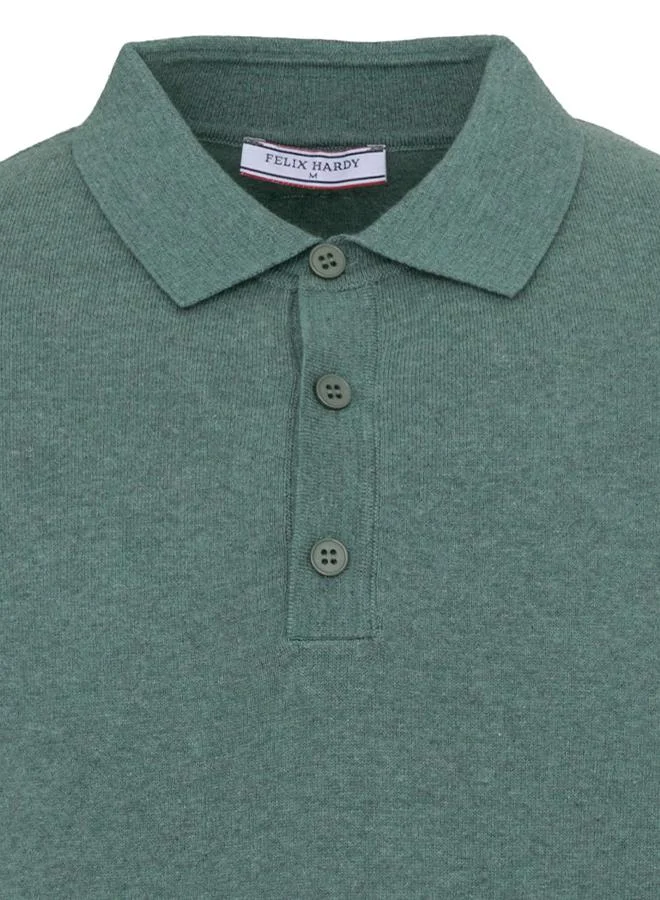 FELIX HARDY Beige-Green Men's 100% Cotton Polo Shirt Short Sleeve Pack of 2 for Men | Best Price UAE