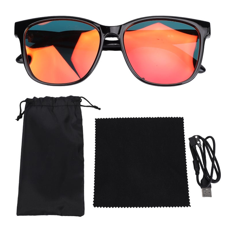 Real Time Translation Glasses: 100+ Languages 98% Accuracy - Built-In Mic & Speaker Bluetooth AI Translation Glasses for Travel Daily Social Outdoor Use - Image 1