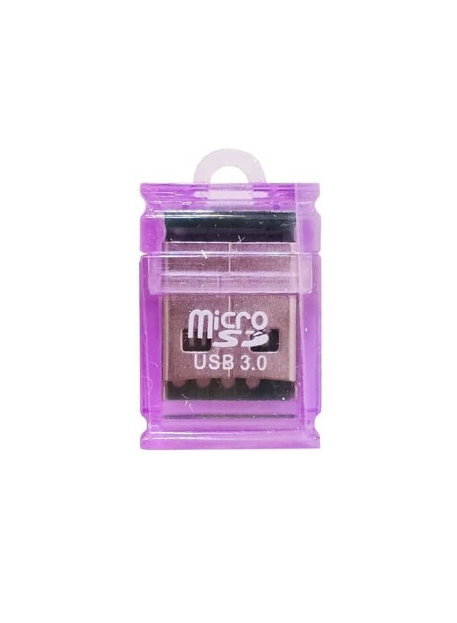 2 pcs Mini Good Speed USB Card Reader Support TF MicroSD Mobile Memory Card (Multi-Color)  - Image 5