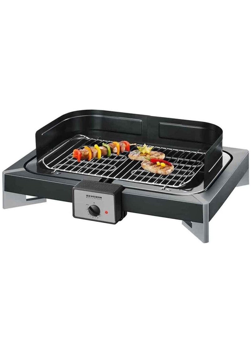 Severin Electric barbecue grill 2500w pg 2780 black - Image 1