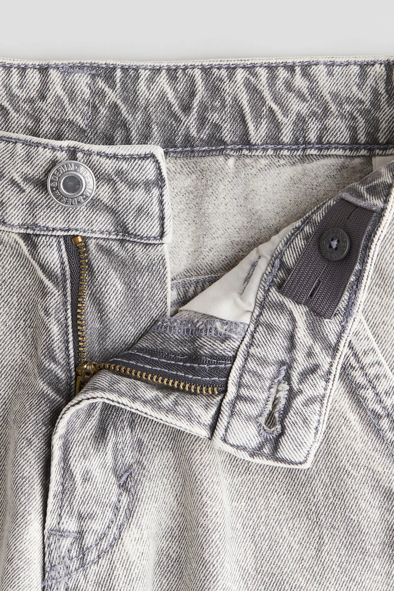 H&M Wide-Leg Cargo Jeans