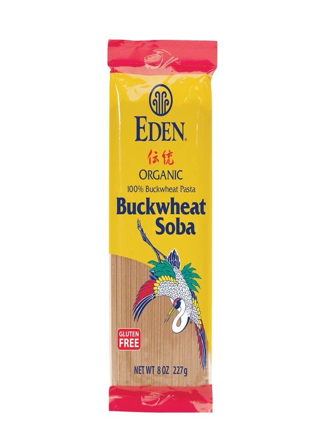 Eden, 100% Organic Buckwheat Soba Pasta, Gluten Free, Traditionally Made in Japan, 8 oz - Image 1