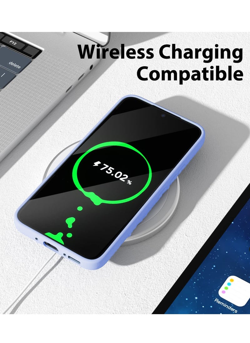 BORTONY - Galaxy A54 5G Case Shockproof Liquid Silicone Case Slim Soft Cover With Inside Soft Microfiber Lining Comaptible With Samsung Galaxy A54 5G - Image 1