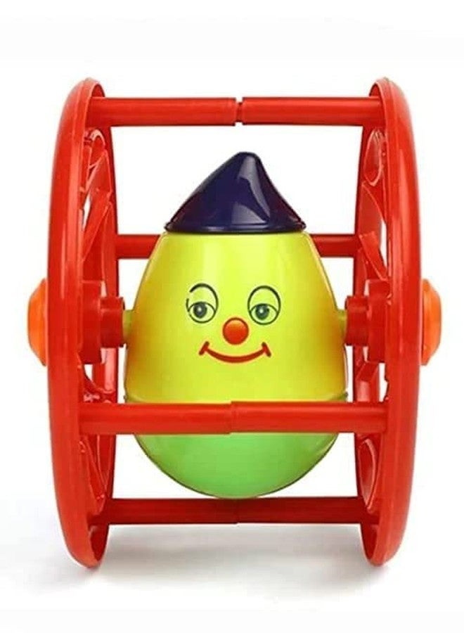 URM Enterprises Rolling Humpty Dumpty Roly Poly Toy for Kids Baby | Roll it Ahead and it Will Come | Development Toys 6 to 12 Months Toys for Infant Boy Girl (Color May Vary) - Image 2
