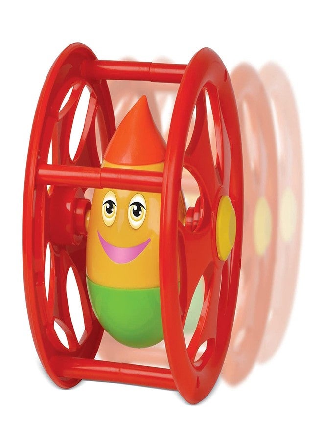 URM Enterprises Rolling Humpty Dumpty Roly Poly Toy for Kids Baby | Roll it Ahead and it Will Come | Development Toys 6 to 12 Months Toys for Infant Boy Girl (Color May Vary) - Image 1