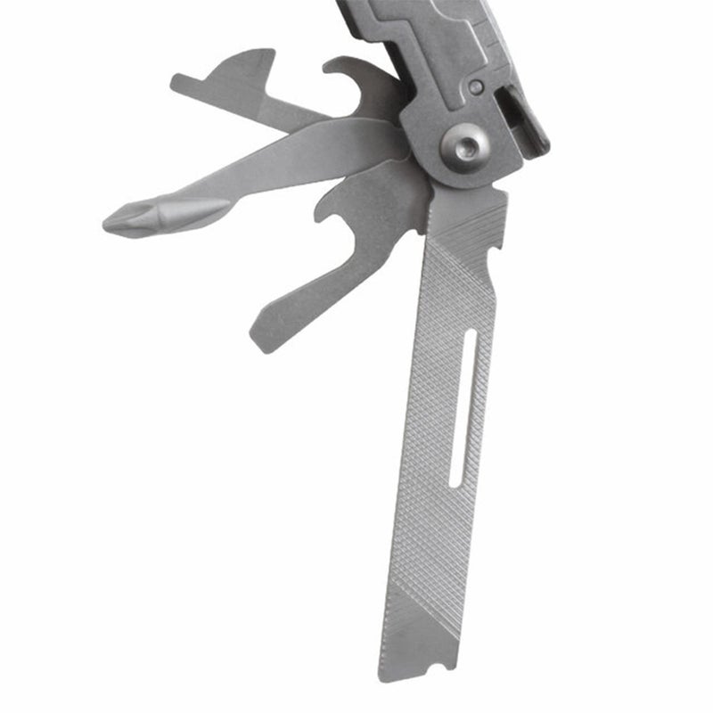 SOG SOG PowerAccess Well-Rounded One-Handed Lightweight Daily Pocketable Stainless Steel Multi-Tool for Backcountry 18 Tools, Stone Wash  - Image 5
