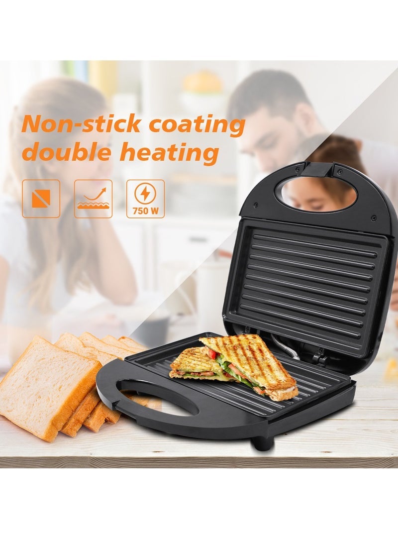 آر إيه أف ماكينة ساندويتش تسخين منزلية على الوجهين ماكينة إفطار متعددة الوظائف ماكينة الخبز - Image 2