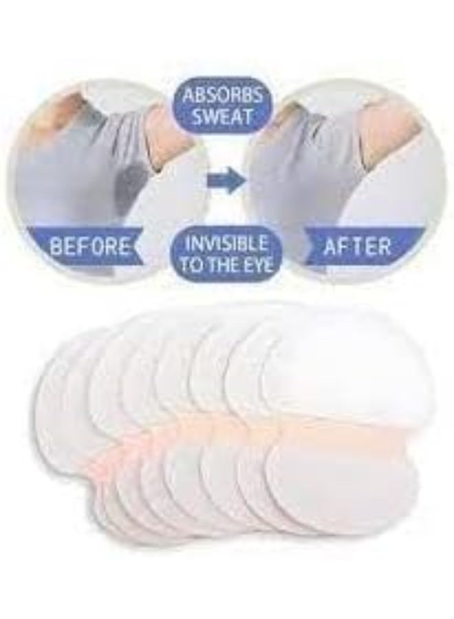12 Pcs Underarm Armpit Sweat Shields Pads,White - Image 3