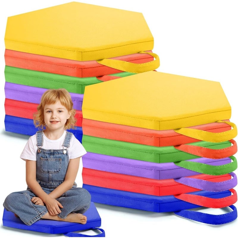Floor Cushion, 12-Piece 30 X 30 X 2.5 Centimeter Floor Seating Set - Image 1