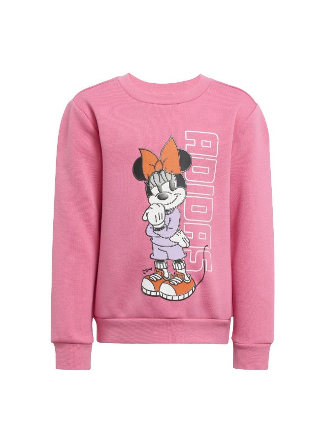 Adidas Lg Dy Mi Jog Pink Training Suits For Kids 4-5Y - Image 2