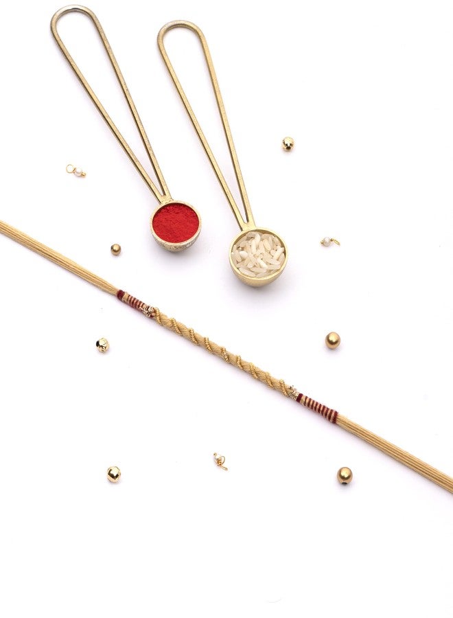 DORE® Rakhi Set For Brother Crimson Bond Rakhi - Image 1