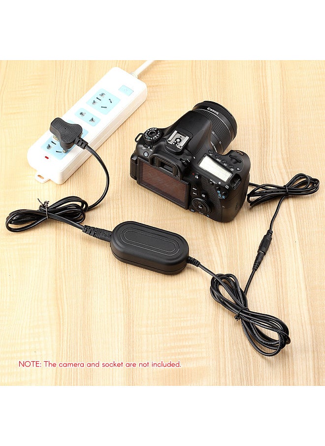 ANDOER - ACK-E18 AC Power Supply LP-E17 Dummy Battery Adapter Camera Charger Compatible with Canon EOS 200D 750D 760D 800D 77D Rebel SL2 T6i T6s T7i EOS X8 X8i EOS 8000D/ SL3/250D/X10Camera - Image 1