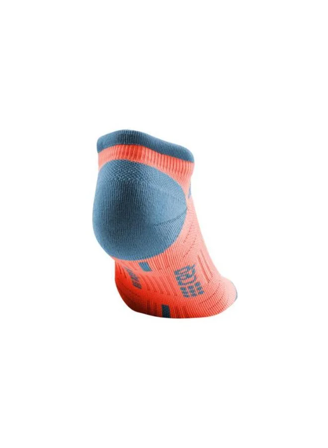 سي إي بي Compression Socks No Show 3.0 Coral/Grey Women