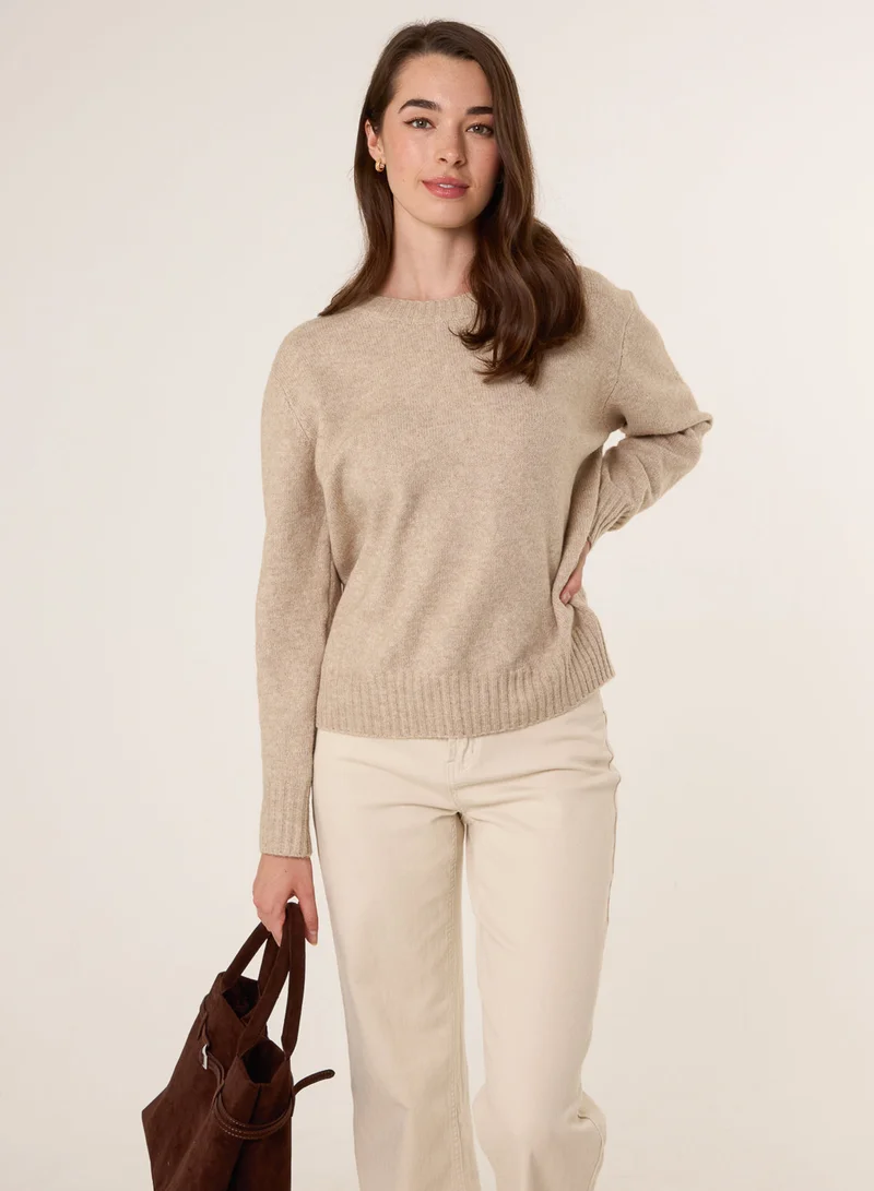 Blue Vanilla Jumper With Open Back Bow Tie