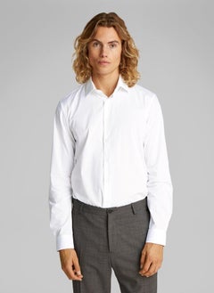 CALVIN KLEIN Regular Fit Stretch Cotton Poplin Shirt  - Image 3