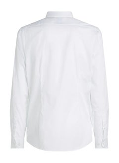CALVIN KLEIN Regular Fit Stretch Cotton Poplin Shirt  - Image 5