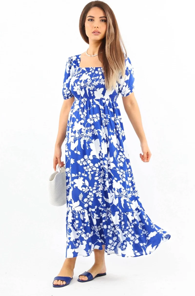ريتنيس Floral Off-Shoulder Dress
