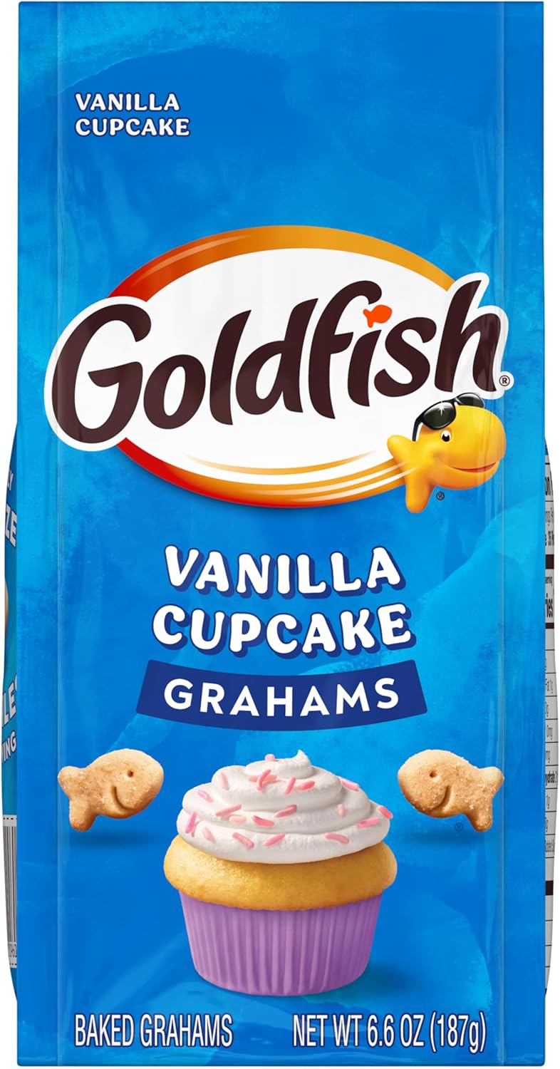 Goldfish Grahams Vanilla Cupcake - Image 1
