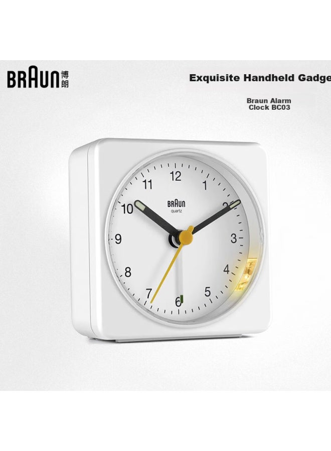 Braun German Brand Imported Alarm Clock, Stylish German Precision High-end Multifunctional Student-specific Wake-up Device, Quiet Night Light Bedside Clock Desktop Gift For Friends New Year Present - Image 1