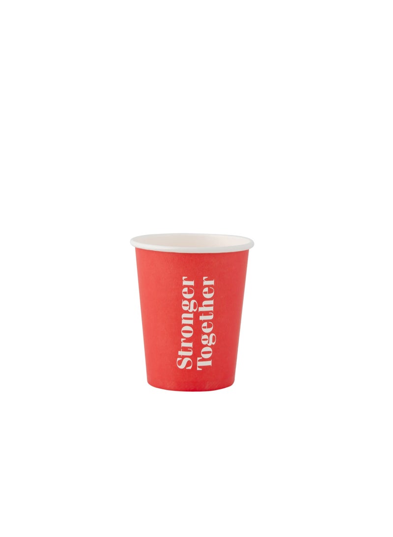 Falconpack Falcon HD Paper Cup-3 in 1 Design 8OZ (1 Pack x 50 Pieces) - Image 1