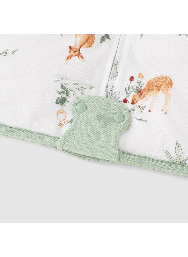Yeehoo Anti-startle Sleeping Bag For All Seasons, 5a Antibacterial Newborn Swaddle, Spring Xunshan Wild, Recommended For 52-73cm - Image 5