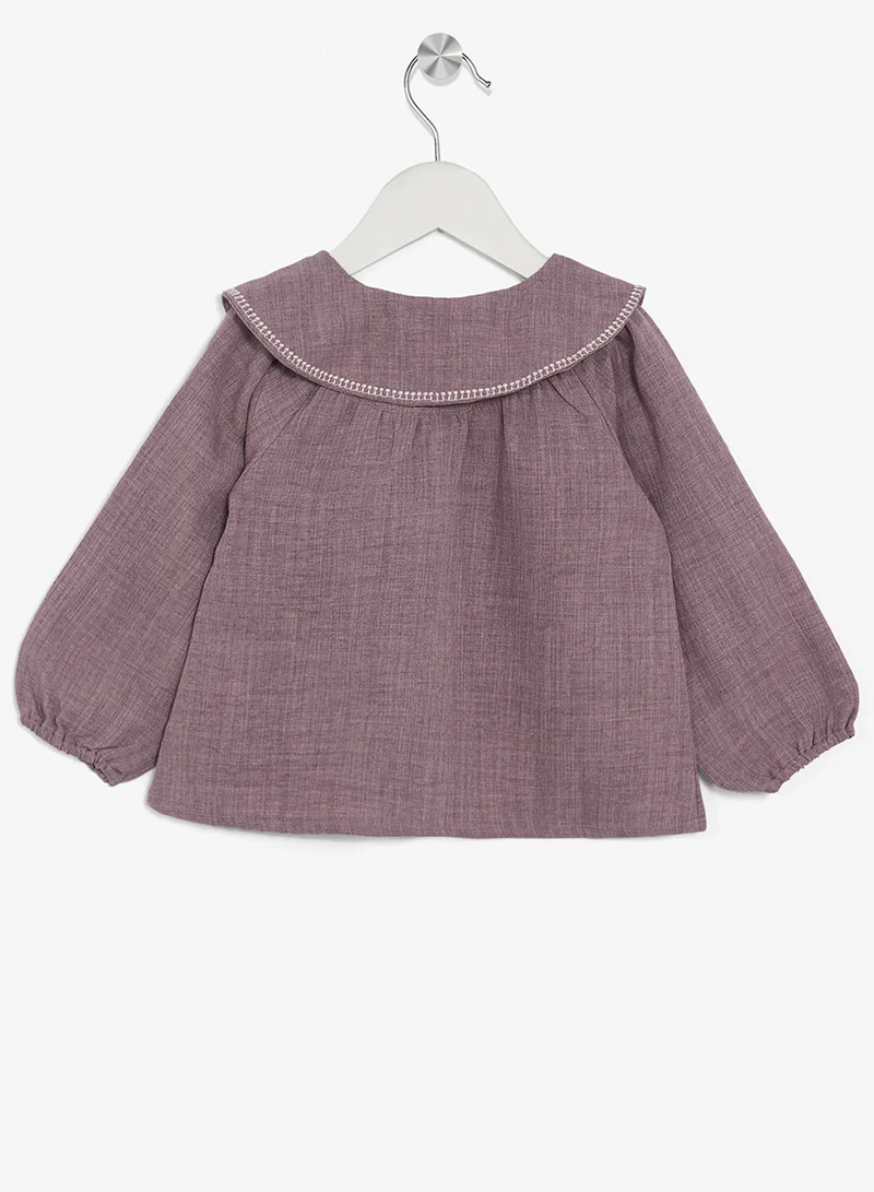 Ripples Girls 2Pcs Sets With Embroidery