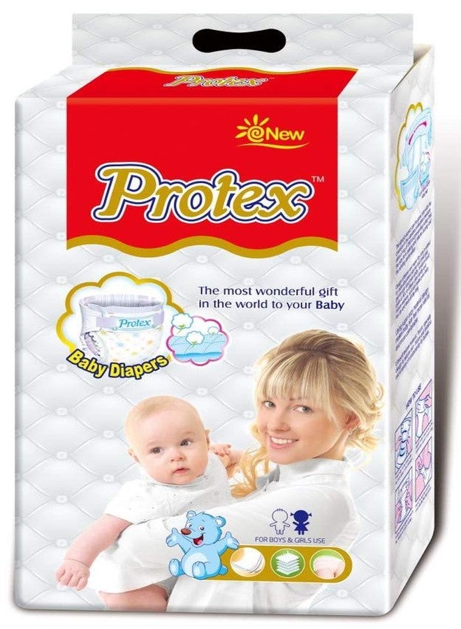 Protex Advance Care Baby Taped Diapers Medium size Pack of 2 (80 Counts EACH) - Image 2