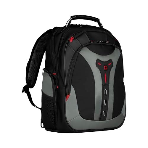 WENGER Pegasus 17 Inch Laptop Backpack, Anti-Scratch Lining with iPad/Tablet/eReader Pocket in Blue (25 Litre)-Blend of Style & Function, Swiss Designed 600639 - Image 1