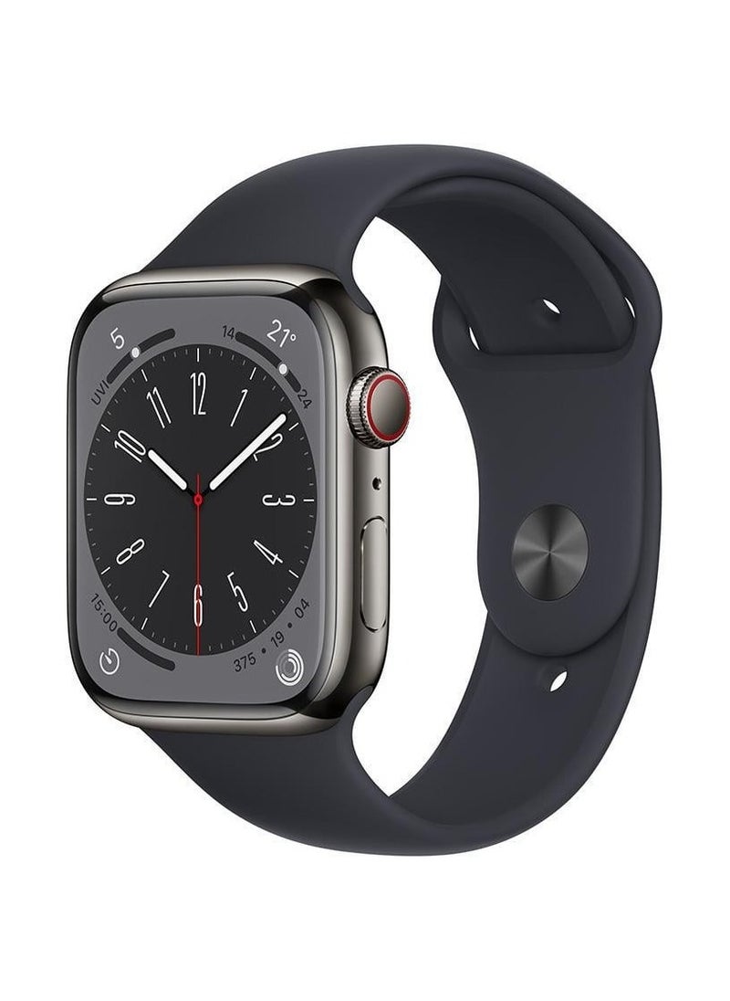FEIDA FEIDA Smart Watch Stainless Steel Waterproof Fitness Watch, Bluetooth Calling, Smart Watch for Men, Heart Rate Monitor - Black  - Image 1