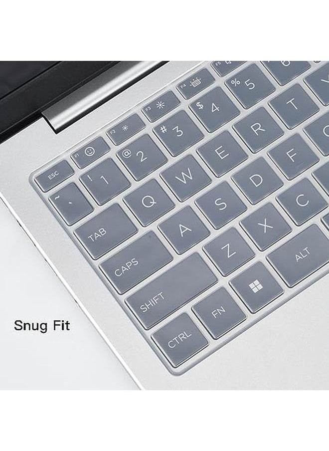 erorex - Keyboard Cover For Hp Laptop 14 And Hp Pavilion X360 14 14M Dy 14M Dw 14 Ek 14 Ek1099Nr 14 Ek0033Dx Ek0013Dx 14M Dy0013Dx Dy0023Dx Dy0033Dx Dy0113Dx Dy1023Dx Dw0023Dx Dw1023Dx 14 Dw1025Nr Clear - Image 1
