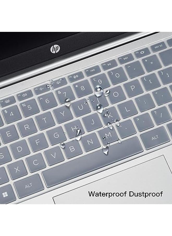 erorex - Keyboard Cover For Hp Laptop 14 And Hp Pavilion X360 14 14M Dy 14M Dw 14 Ek 14 Ek1099Nr 14 Ek0033Dx Ek0013Dx 14M Dy0013Dx Dy0023Dx Dy0033Dx Dy0113Dx Dy1023Dx Dw0023Dx Dw1023Dx 14 Dw1025Nr Clear - Image 1