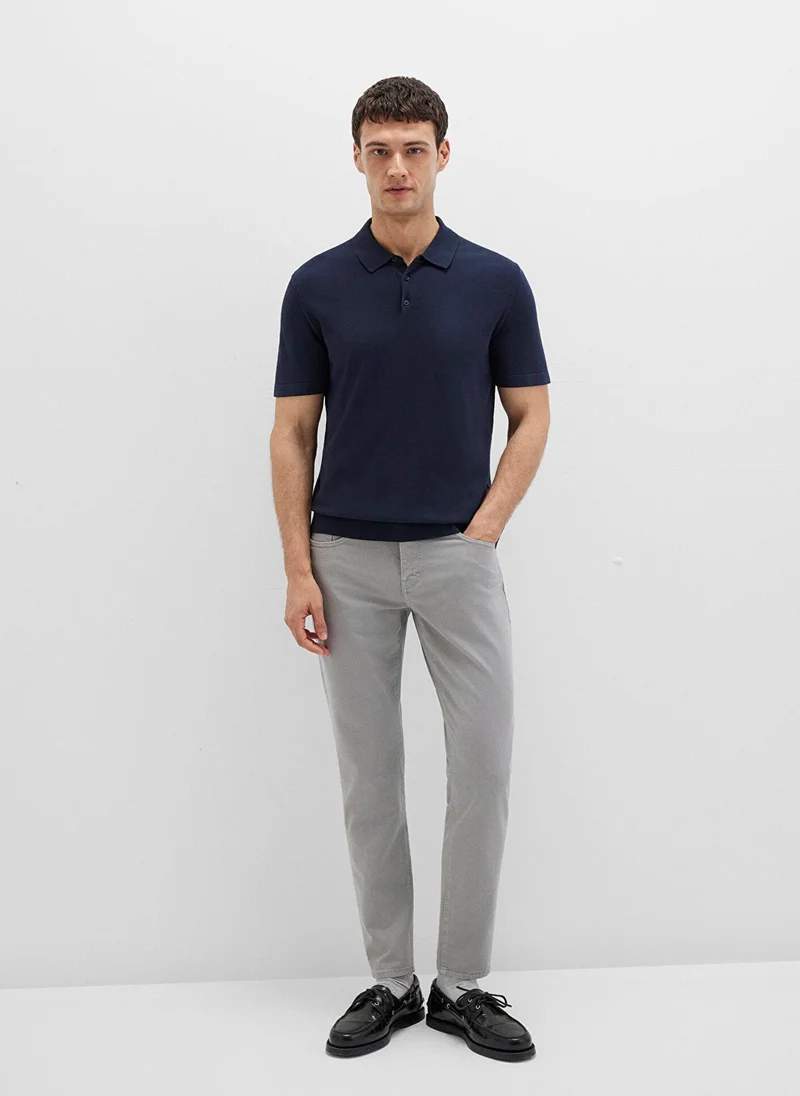 مافي Milan Wild Dove Mavi Black Gabardine Pants