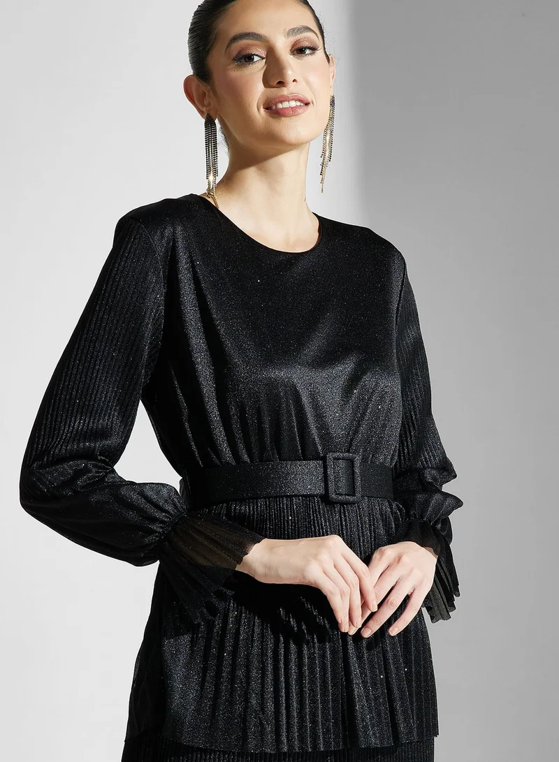 Khizana Layered A-Line Dress