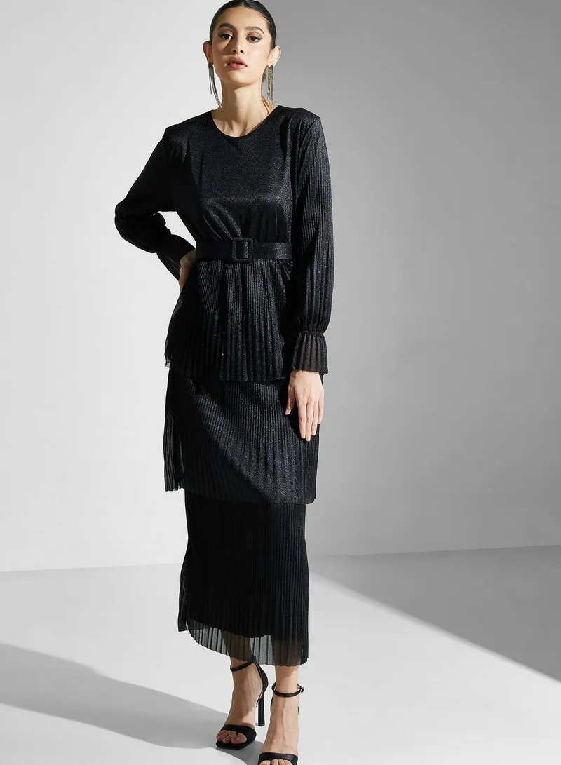 Khizana Layered A-Line Dress