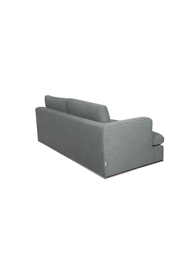 DANUBE HOME Paddington 2 Seater Left Arm Fabric Modular Sofa Modern Design Two Seat Sofas Comfortable Living Room Furniture L 221 x W 103 x H 66 cm Teal Green  - Image 3