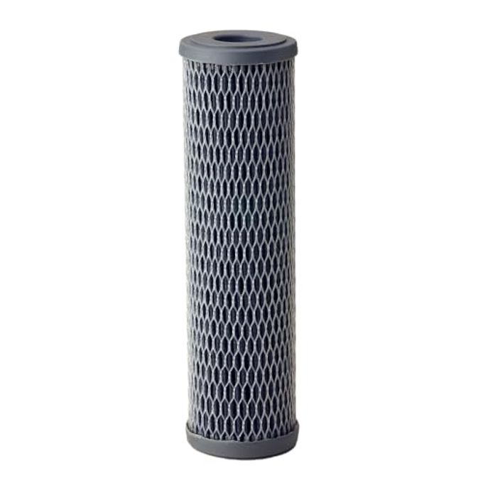 Pentek Pentair Pentek NCP-10 Carbon Water Filter, 10-Inch, Under Sink Non-Cellulose Carbon Impregnated Pleated Filter Cartridge, 10" x 2.5", 10 Micron - Image 1