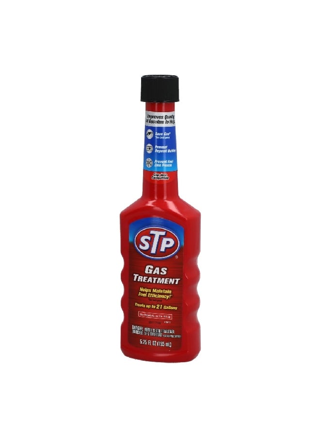 STP Fuel Efficiency Gas Treatment 5.25fl oz 78573 - Image 2