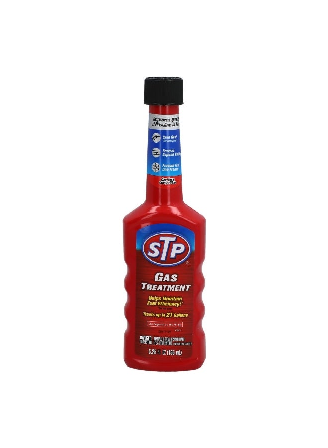 STP Fuel Efficiency Gas Treatment 5.25fl oz 78573 - Image 1
