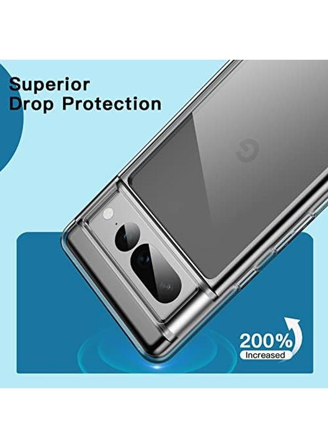 Jetech Case For Google Pixel 7 Pro Shockproof Phone Bumper Cover Anti Scratch Clear Back Hd Clear - Image 3
