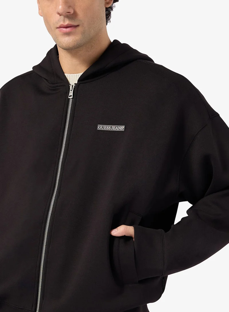 GUESS  Scuba Full Zip Hoodie for Men | Best Price UAE